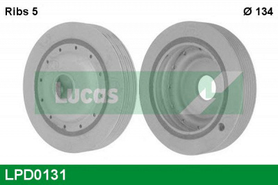 LUCAS ENGINE DRIVE lpd0131 -  Ременный шкив, коленчатый вал